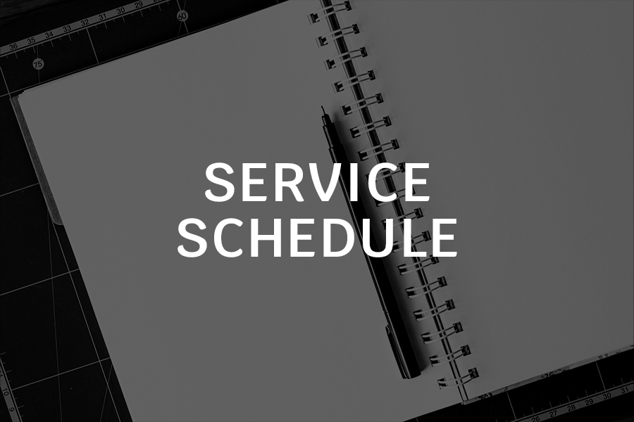 Service Schedule