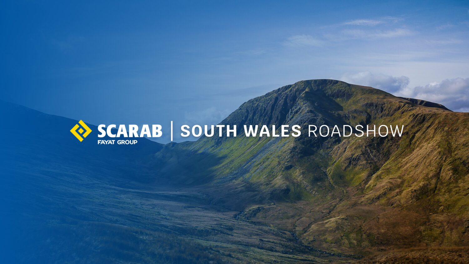 Join us at Scarab's South Wales Roadshow!