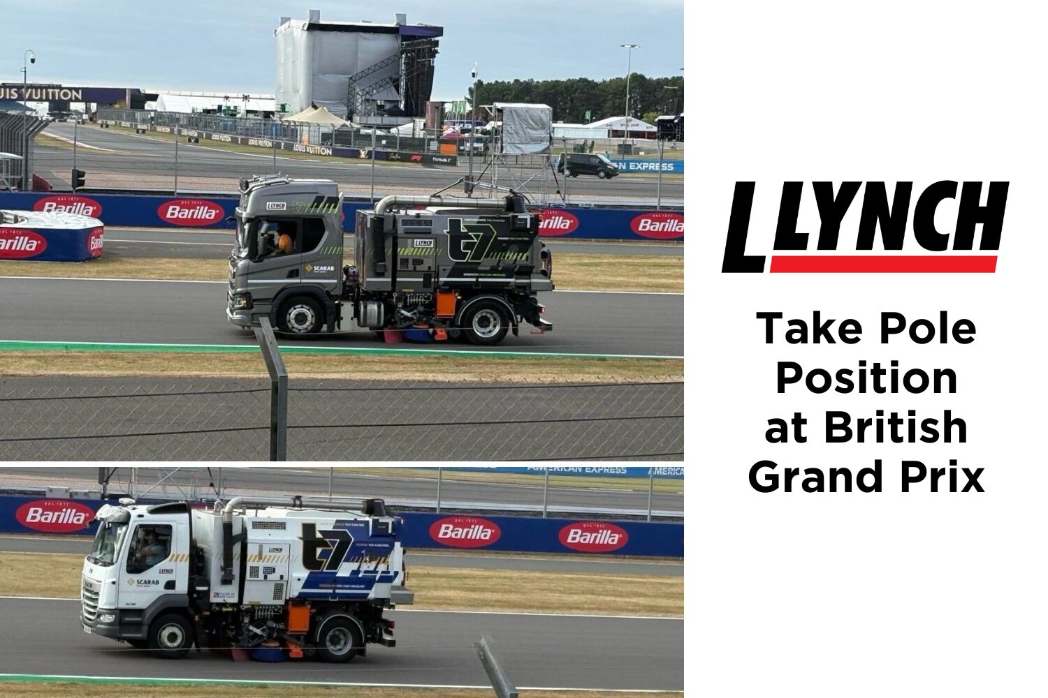 L Lynch Plant Hire Take Pole Position at British Grand Prix